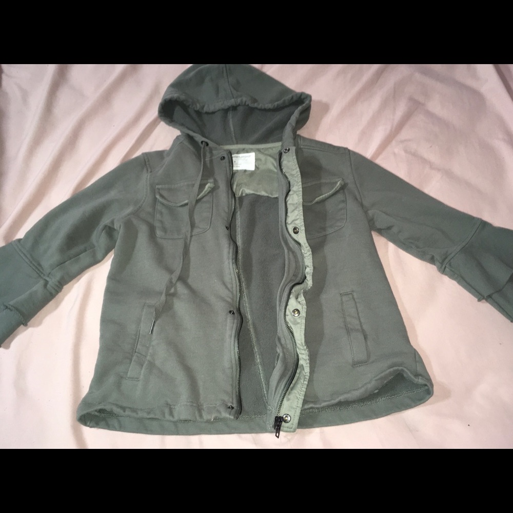 Navy green jacket